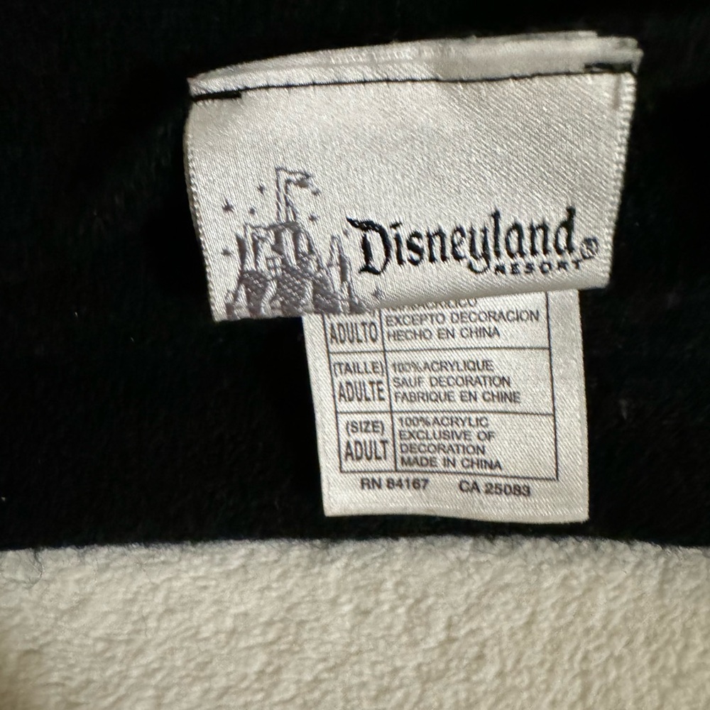 Disney Hat and Scarf Set-NWT Vintage-rabbit fur & wool blend - Picture 6 of 6